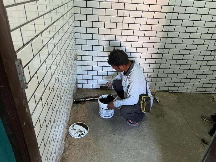 Waterproofing Tandas